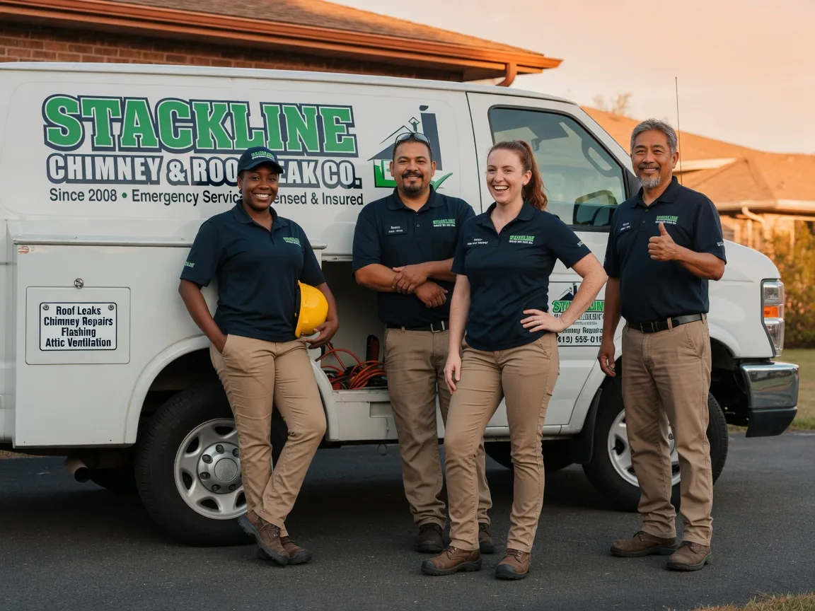 Chimney flashing repair company in Kneeland, CA